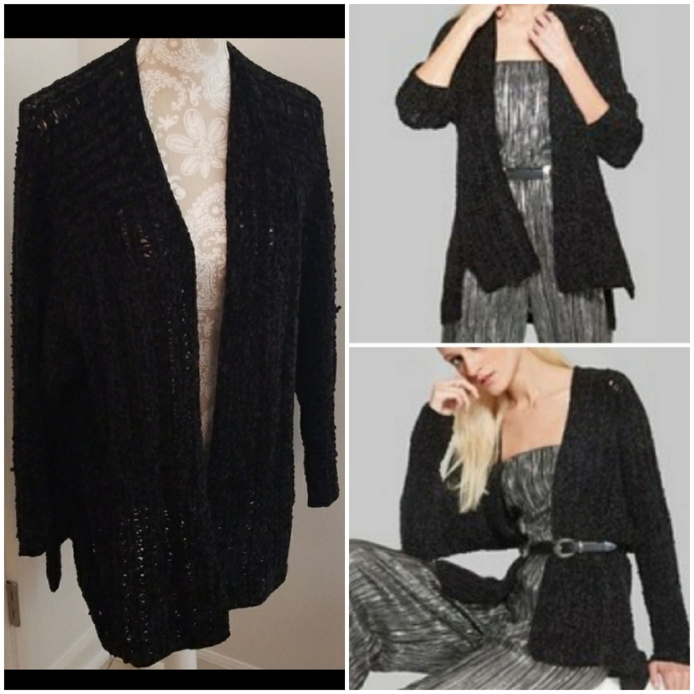 Wild Fable open knit chenille cardigan